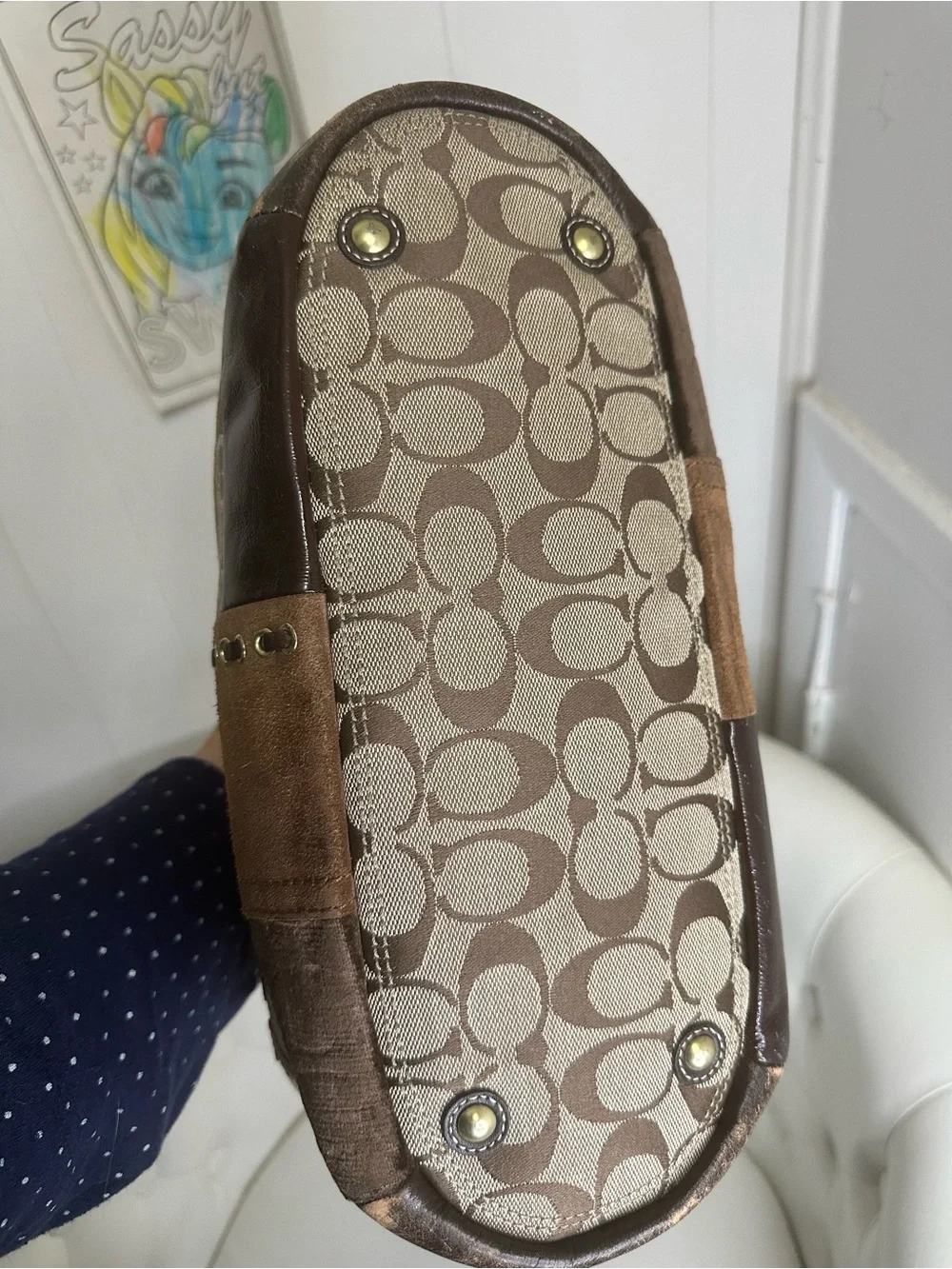 Coach patchwork bag - Picture 4 of 8